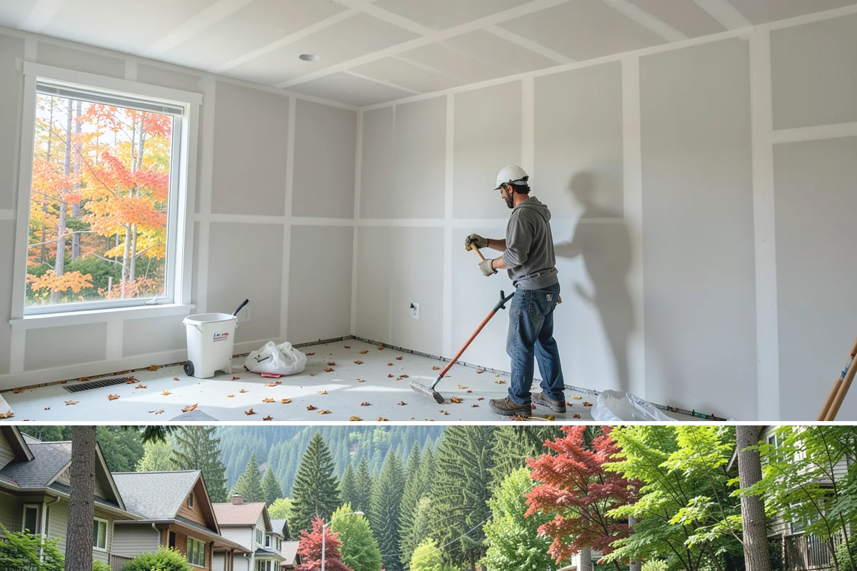 PEX Repipe in Darrington, Snohomish County, WA - PEX handles our cold winter mornings well, and the indoor work can be scheduled comfortably in any season.