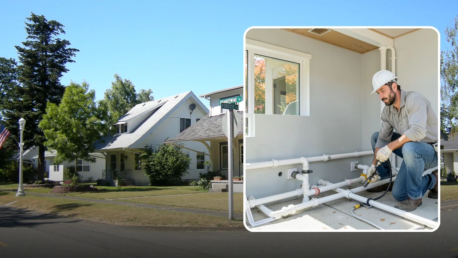 PEX Repipe in DuPont, Pierce County, WA - We repipe your home using flexible PEX tubing, a durable and freeze-resistant alternative to metal supply lines.