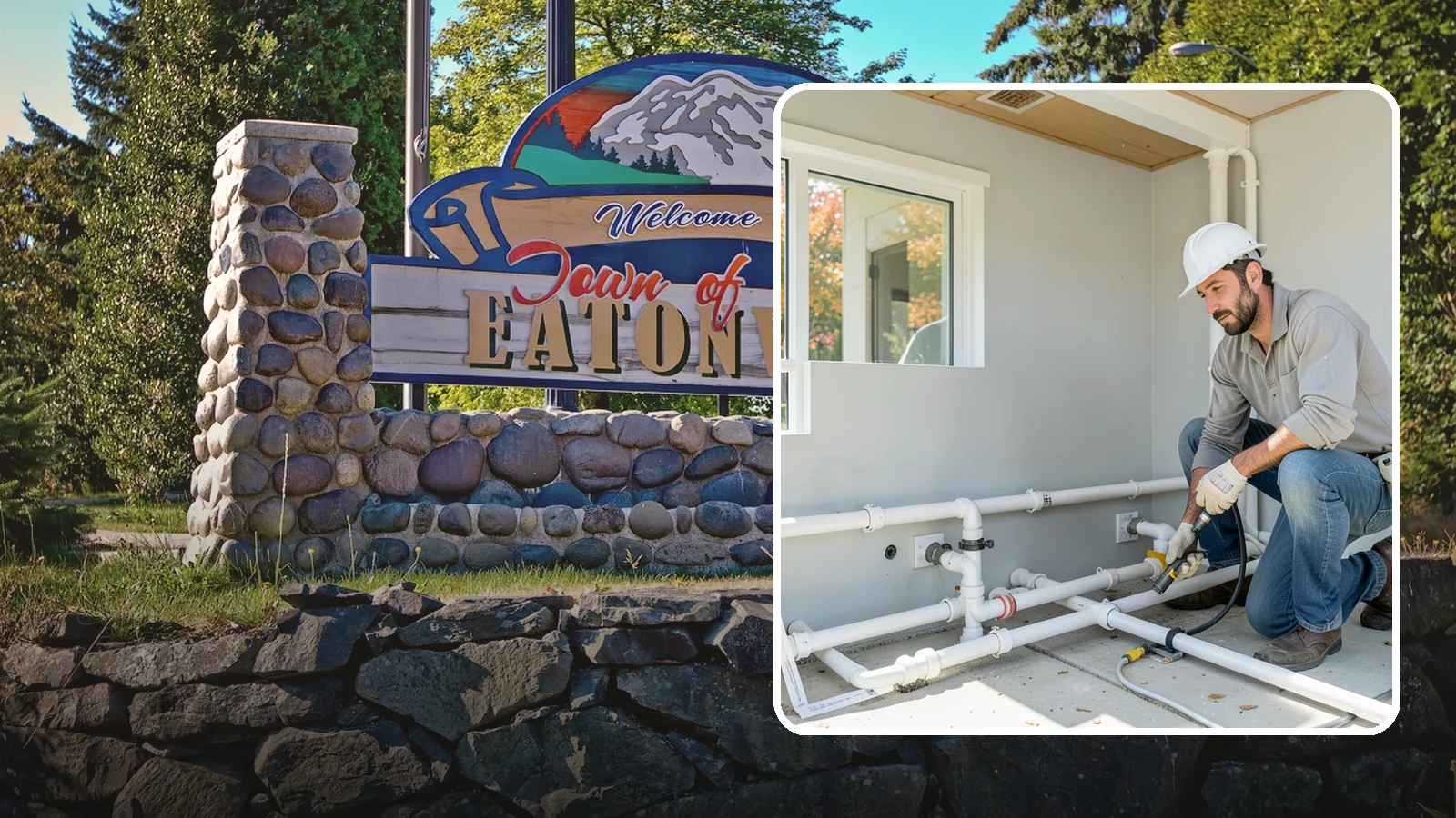 PEX Repipe in Eatonville, Pierce County, WA - We repipe your home using flexible PEX tubing, a durable and freeze-resistant alternative to metal supply lines.