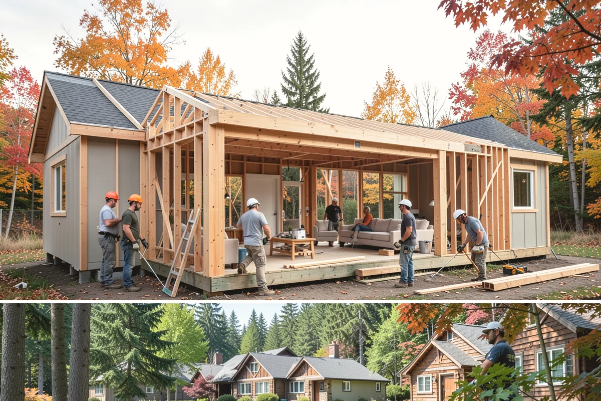 PEX Repipe in Edgewood, Pierce County, WA - PEX handles our cold winter mornings well, and the indoor work can be scheduled comfortably in any season.
