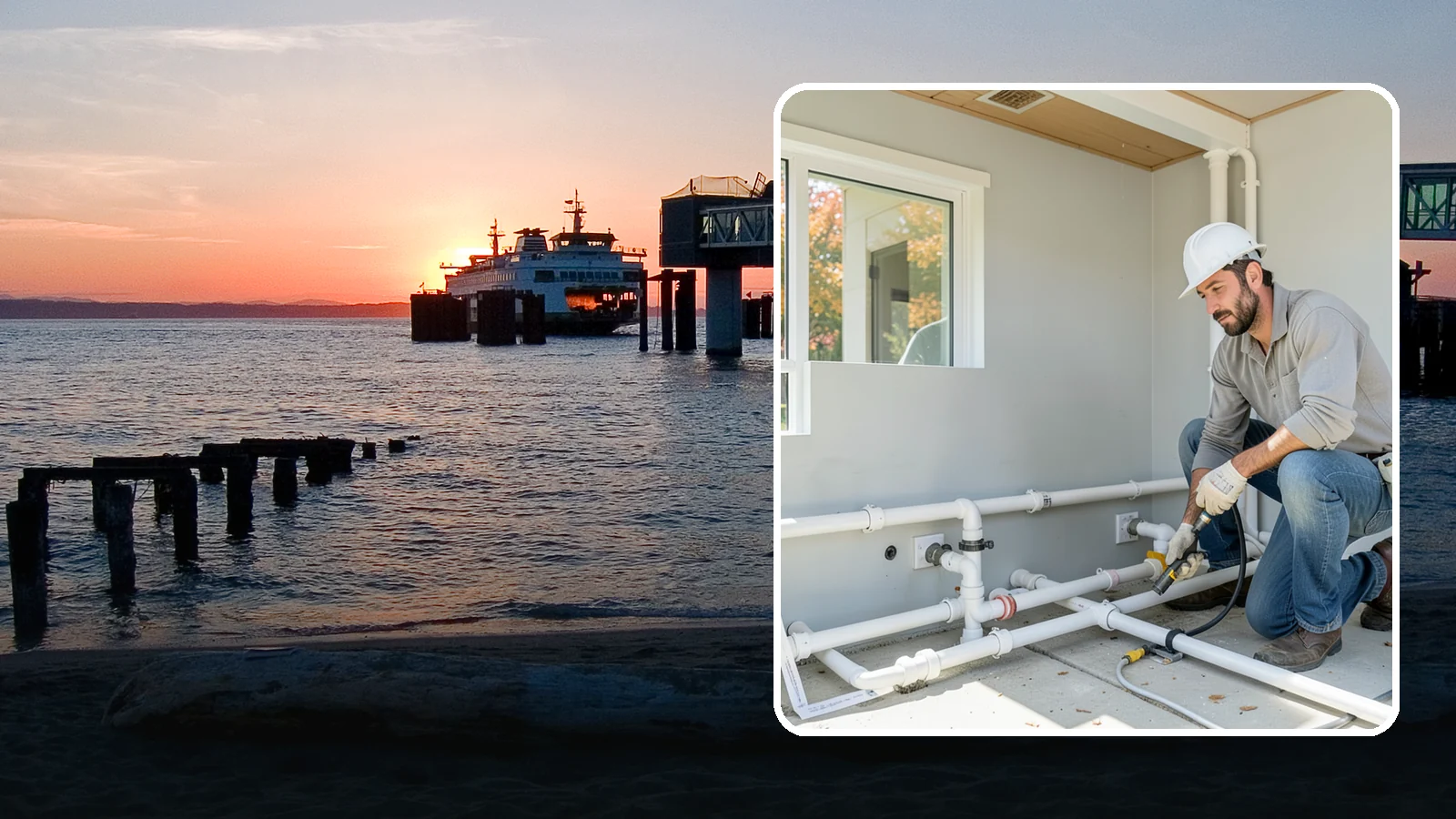 PEX Repipe in Edmonds, Snohomish County, WA - We repipe your home using flexible PEX tubing, a durable and freeze-resistant alternative to metal supply lines.