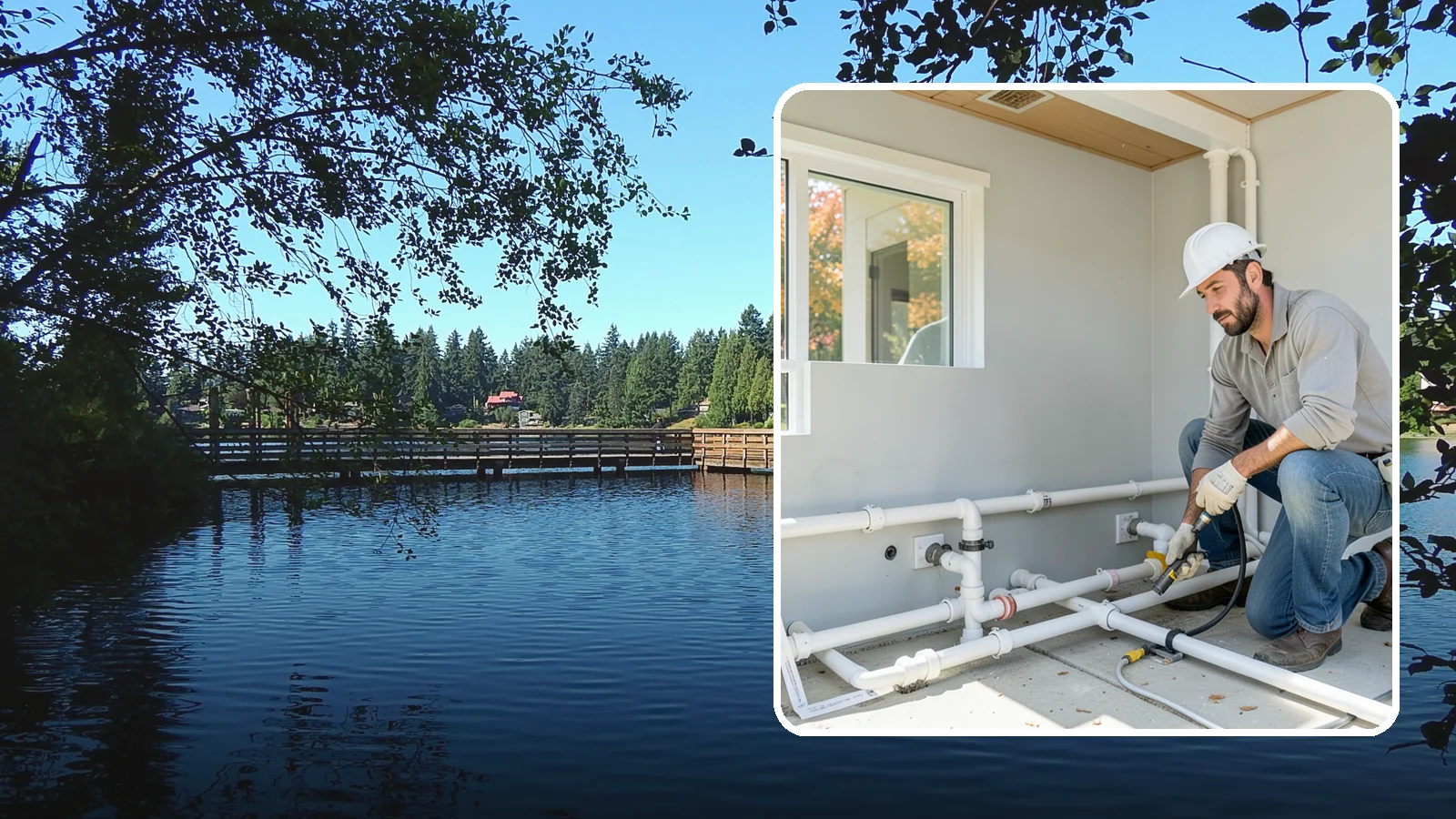 PEX Repipe in Federal Way, King County, WA - We repipe your home using flexible PEX tubing, a durable and freeze-resistant alternative to metal supply lines.