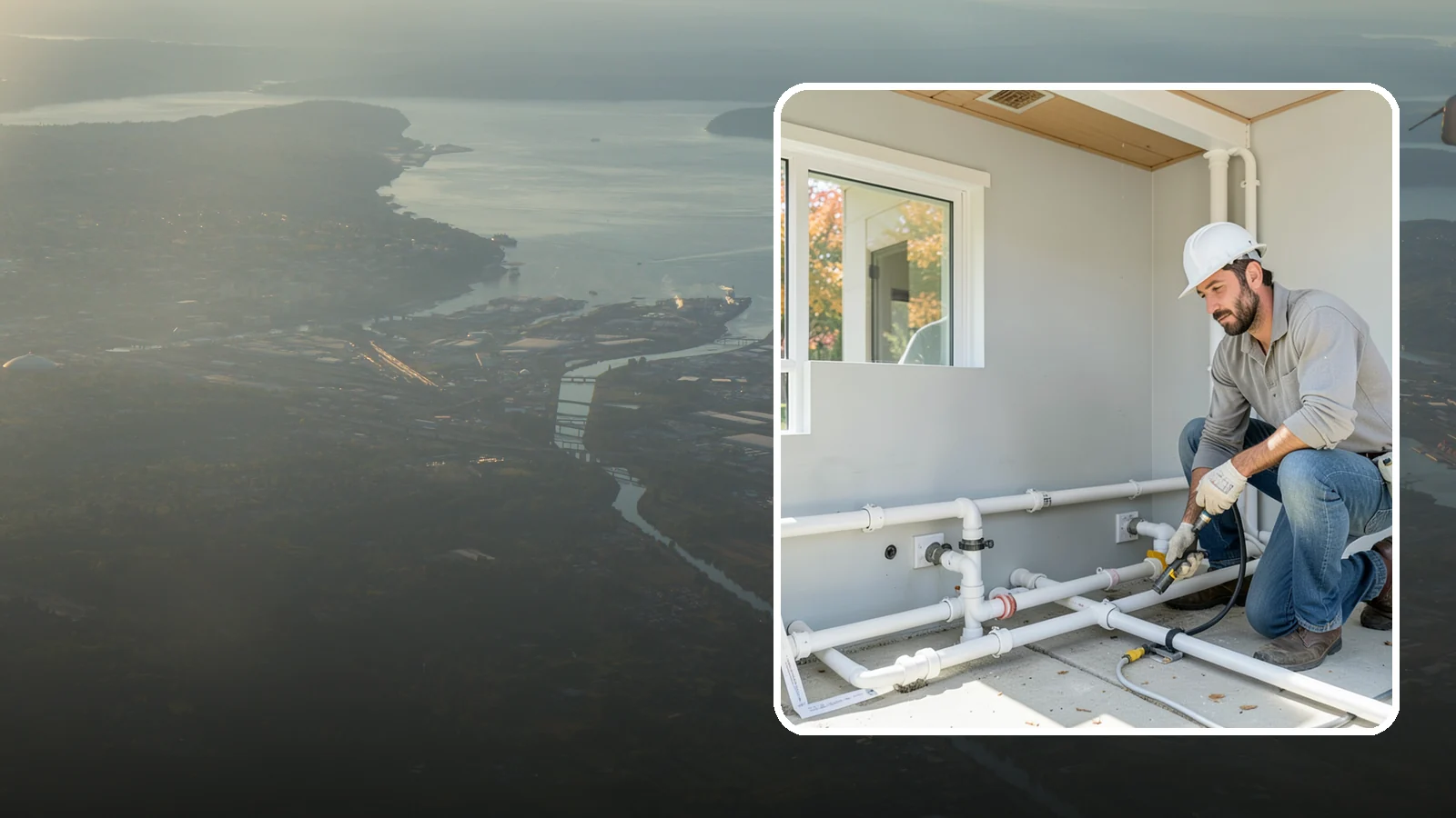 PEX Repipe in Fife, Pierce County, WA - We repipe your home using flexible PEX tubing, a durable and freeze-resistant alternative to metal supply lines.