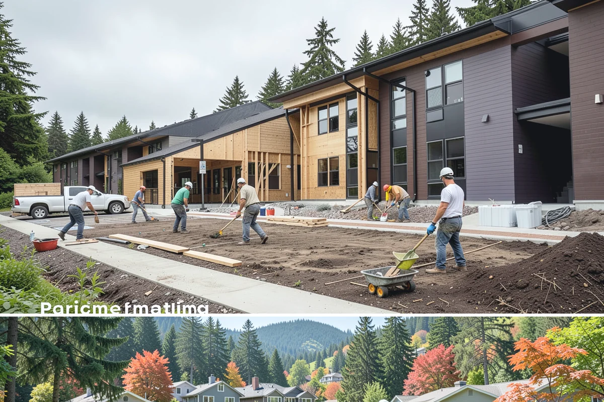 PEX Repipe in Fircrest, Pierce County, WA - PEX handles our cold winter mornings well, and the indoor work can be scheduled comfortably in any season.