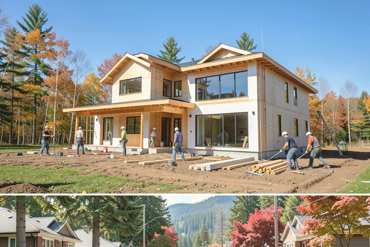 PEX Repipe in Hunts Point, King County, WA - PEX handles our cold winter mornings well, and the indoor work can be scheduled comfortably in any season.