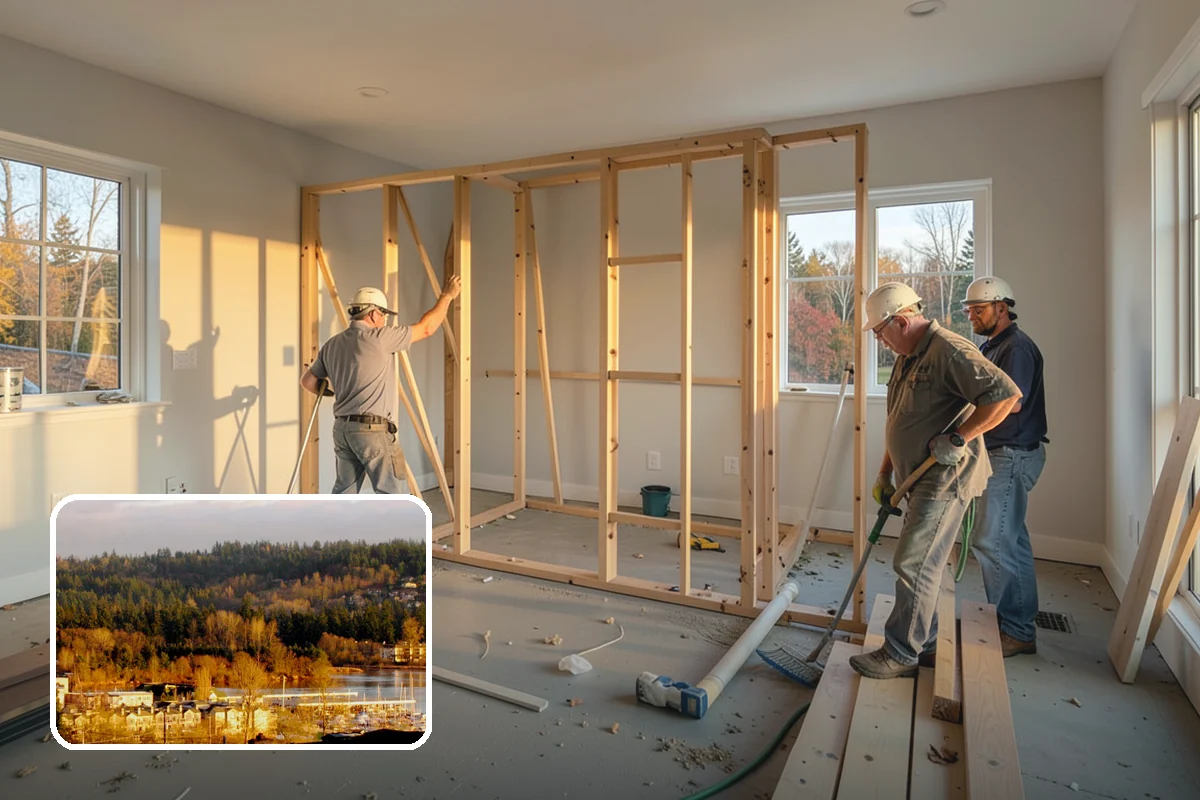 PEX Repipe in Kenmore, King County, WA - Fewer wall openings mean less patching and lower restoration costs