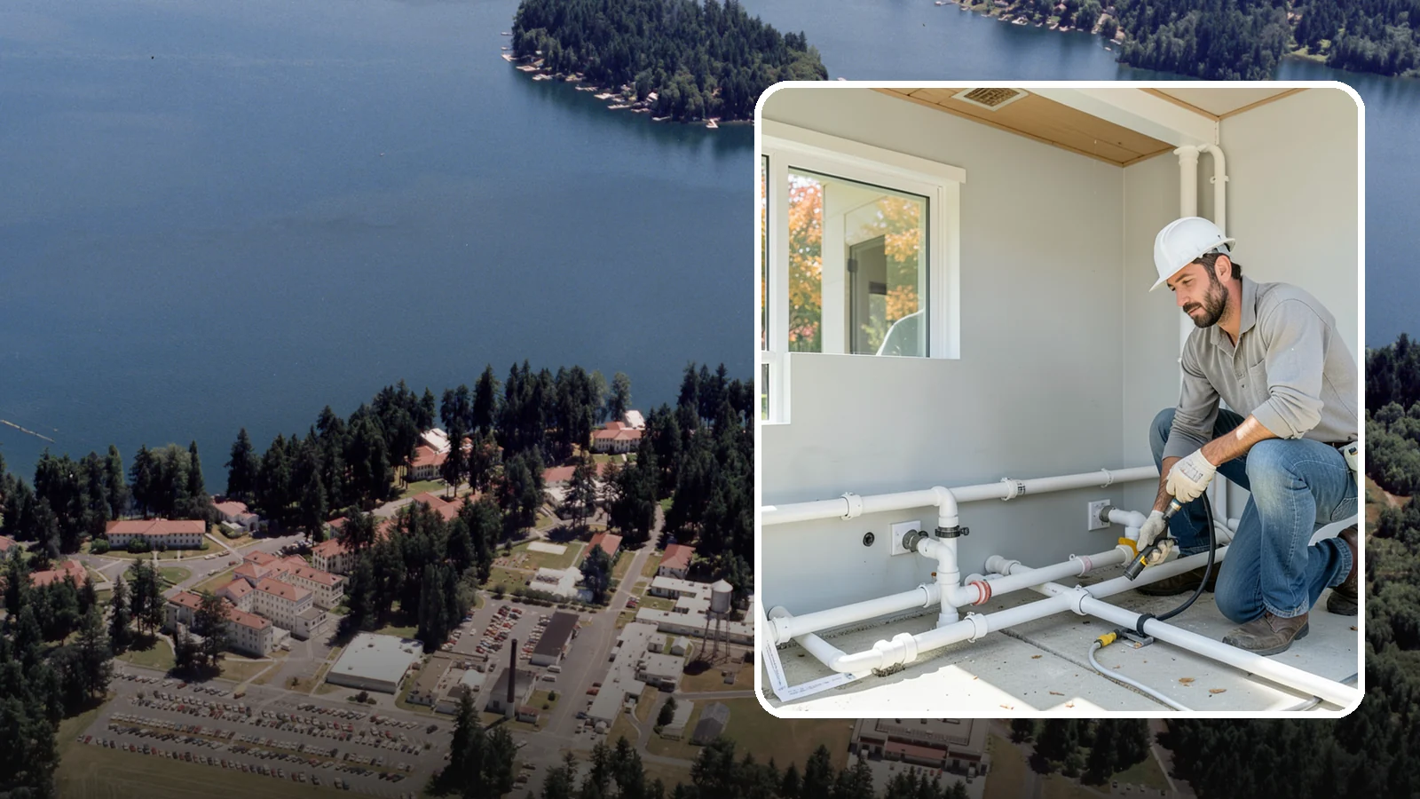 PEX Repipe in Lakewood, Pierce County, WA - We repipe your home using flexible PEX tubing, a durable and freeze-resistant alternative to metal supply lines.