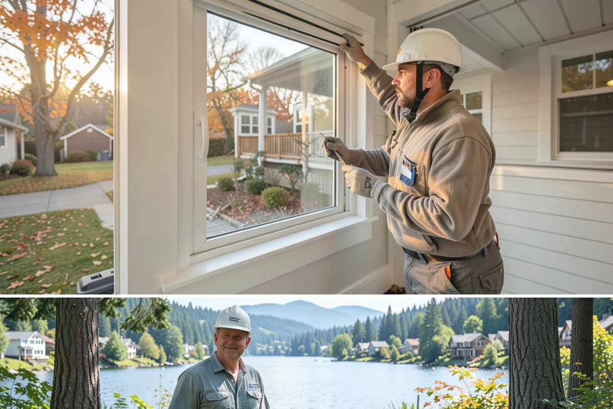 PEX Repipe in Milton, King County, WA - PEX handles our cold winter mornings well, and the indoor work can be scheduled comfortably in any season.