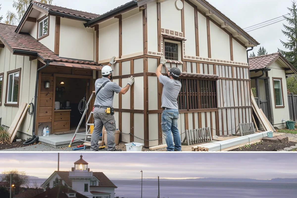 PEX Repipe in Mukilteo, Snohomish County, WA - PEX handles our cold winter mornings well, and the indoor work can be scheduled comfortably in any season.