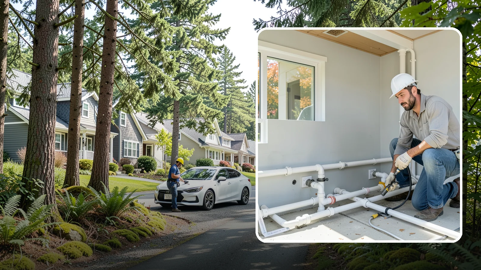 PEX Repipe in Normandy Park, King County, WA - We repipe your home using flexible PEX tubing, a durable and freeze-resistant alternative to metal supply lines.
