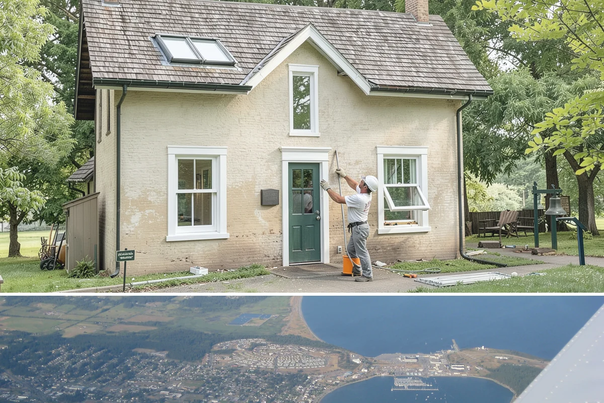 PEX Repipe in Oak Harbor, Island County, WA - PEX handles our cold winter mornings well, and the indoor work can be scheduled comfortably in any season.