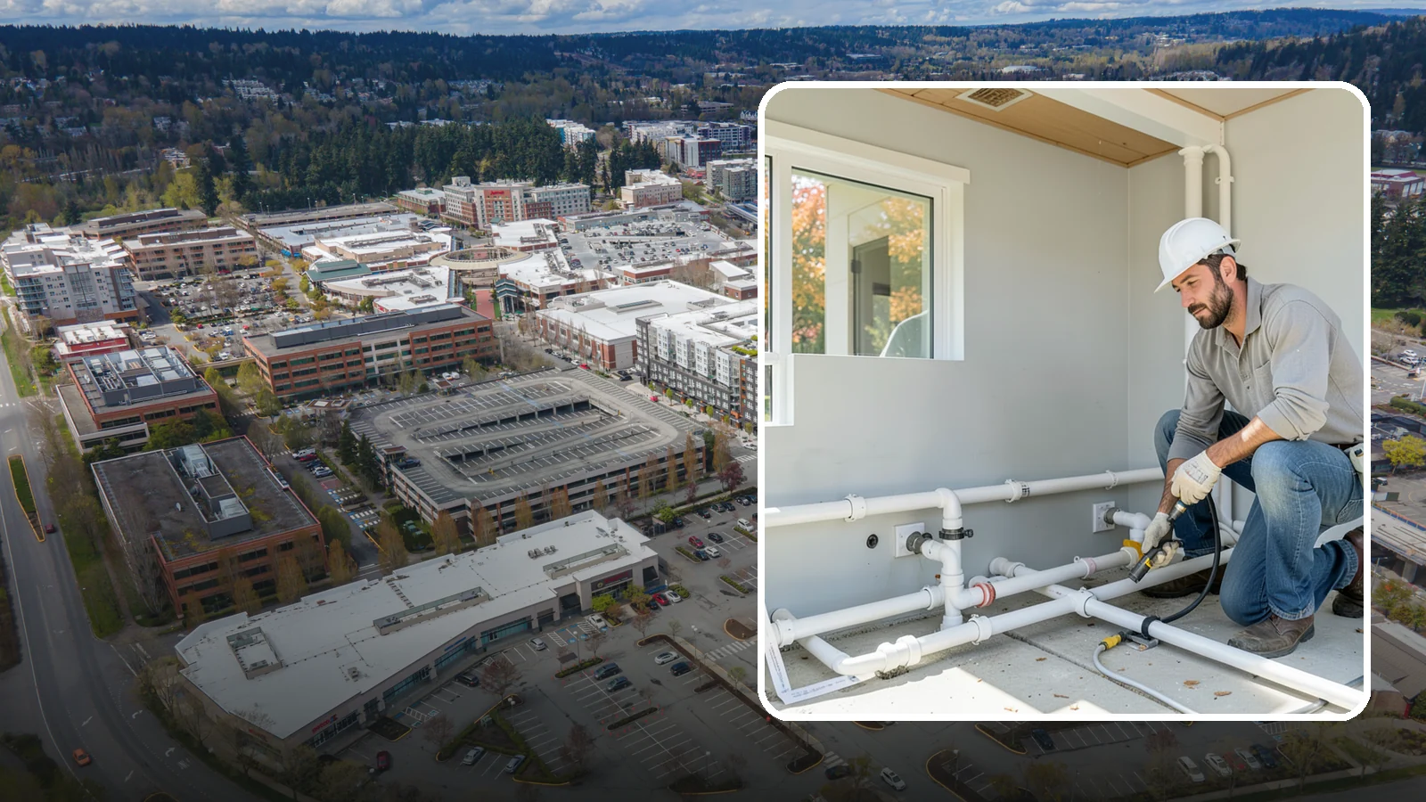 PEX Repipe in Redmond, King County, WA - We repipe your home using flexible PEX tubing, a durable and freeze-resistant alternative to metal supply lines.