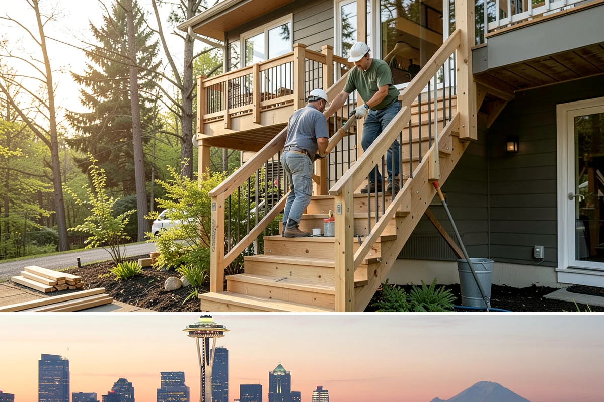 PEX Repipe in Seattle, King County, WA - PEX handles our cold winter mornings well, and the indoor work can be scheduled comfortably in any season.