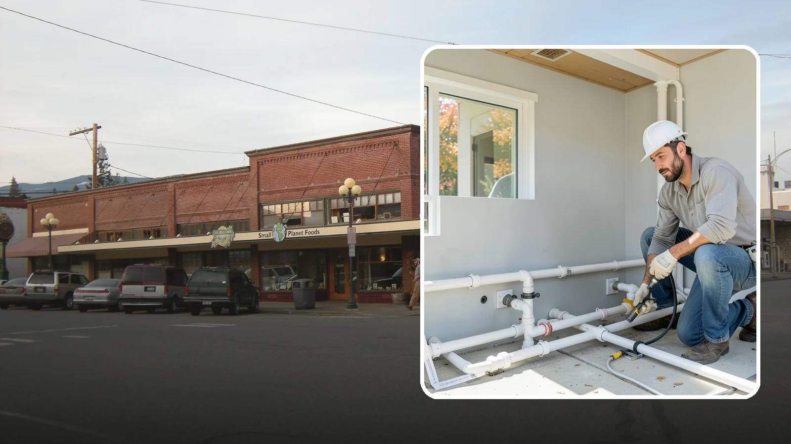 PEX Repipe in Sedro-Woolley, Skagit County, WA - We repipe your home using flexible PEX tubing, a durable and freeze-resistant alternative to metal supply lines.