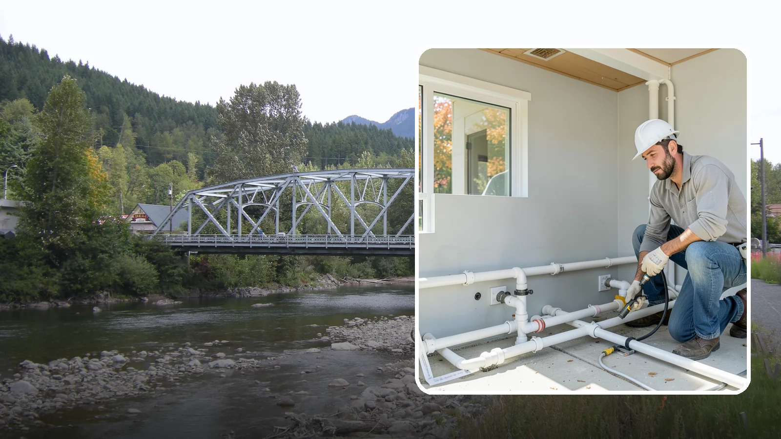 PEX Repipe in Skykomish, King County, WA - We repipe your home using flexible PEX tubing, a durable and freeze-resistant alternative to metal supply lines.