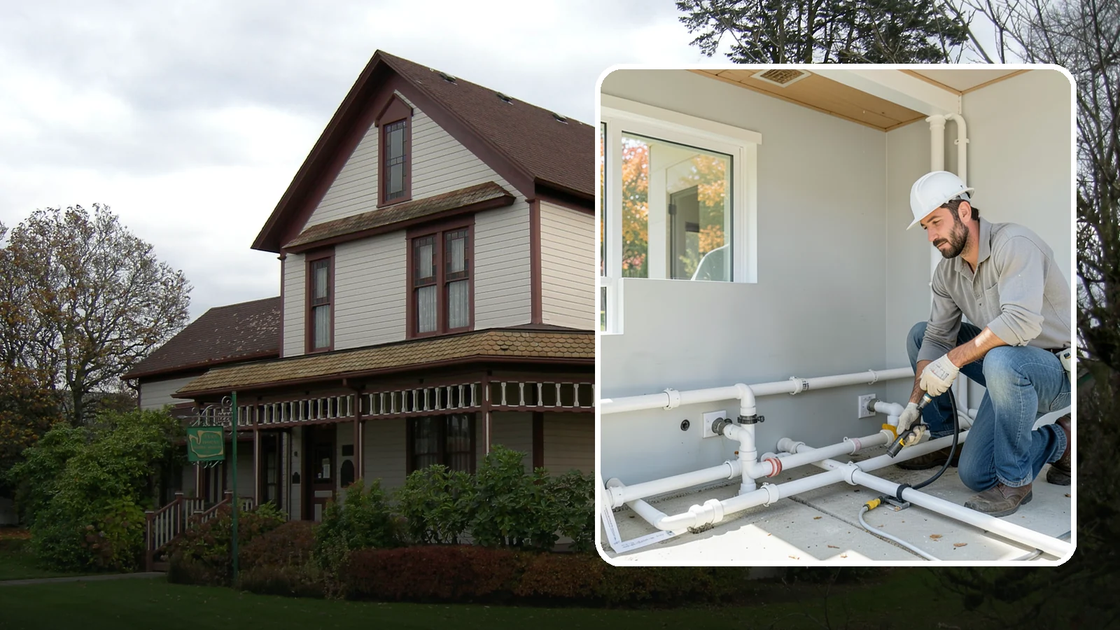 PEX Repipe in Sumner, Pierce County, WA - We repipe your home using flexible PEX tubing, a durable and freeze-resistant alternative to metal supply lines.