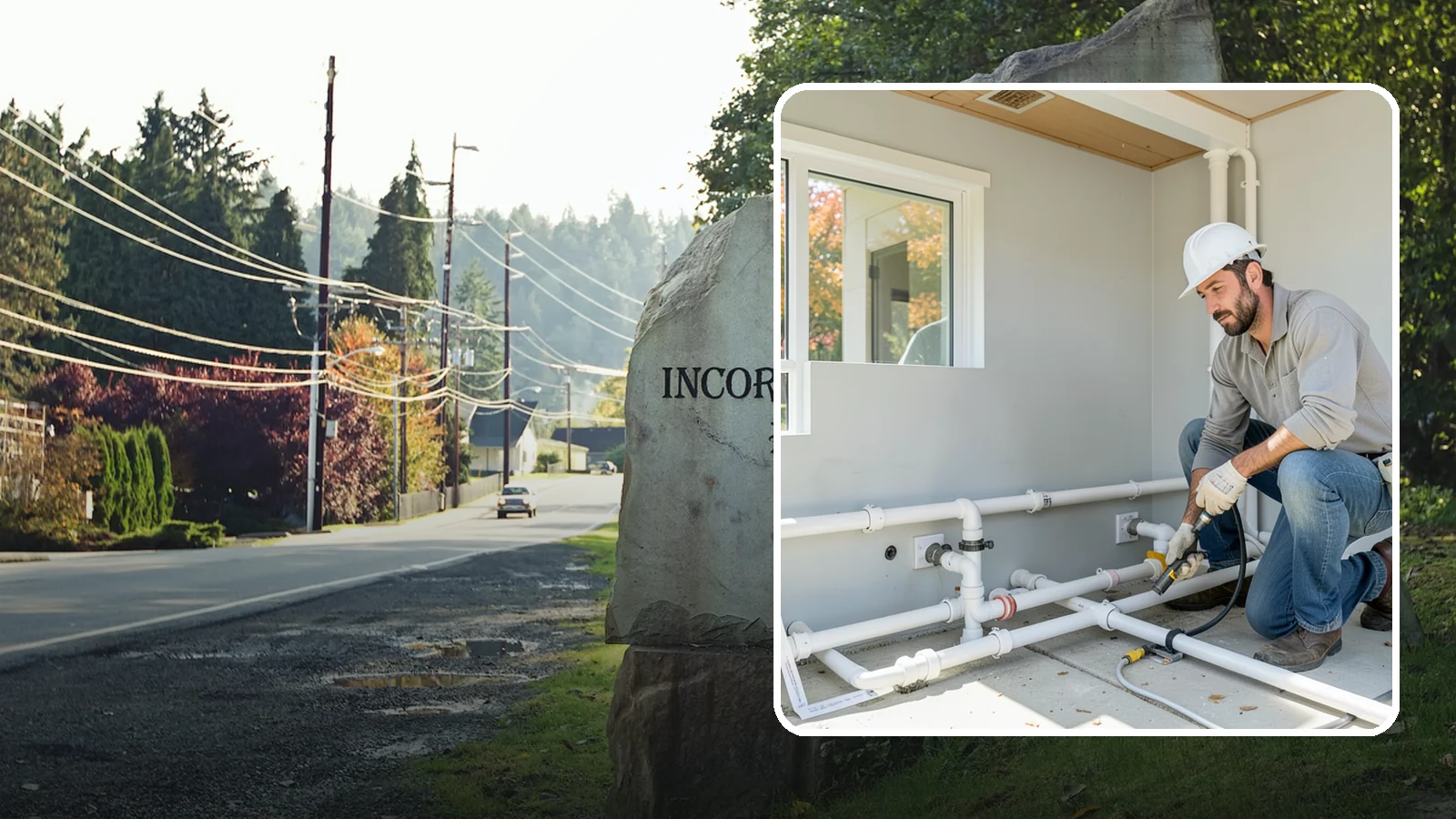 PEX Repipe in Wilkeson, Pierce County, WA - We repipe your home using flexible PEX tubing, a durable and freeze-resistant alternative to metal supply lines.