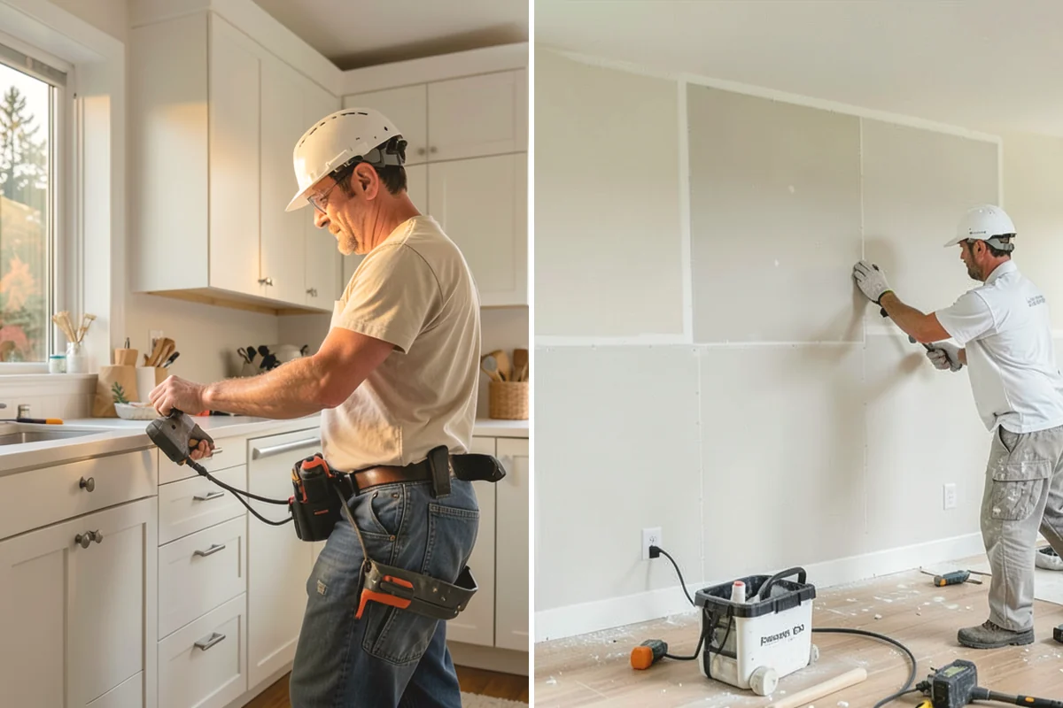 Picture Rail Installation in Burlington, Skagit County, WA - Match or select a picture rail profile and set height