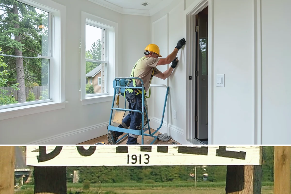 Picture Rail Installation in Duvall, King County, WA - This interior detail installs year-round and is a rewarding rainy-season project for character homes across the Puget Sound.