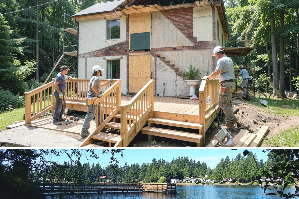 Picture Rail Installation in Federal Way, King County, WA - This interior detail installs year-round and is a rewarding rainy-season project for character homes across the Puget Sound.