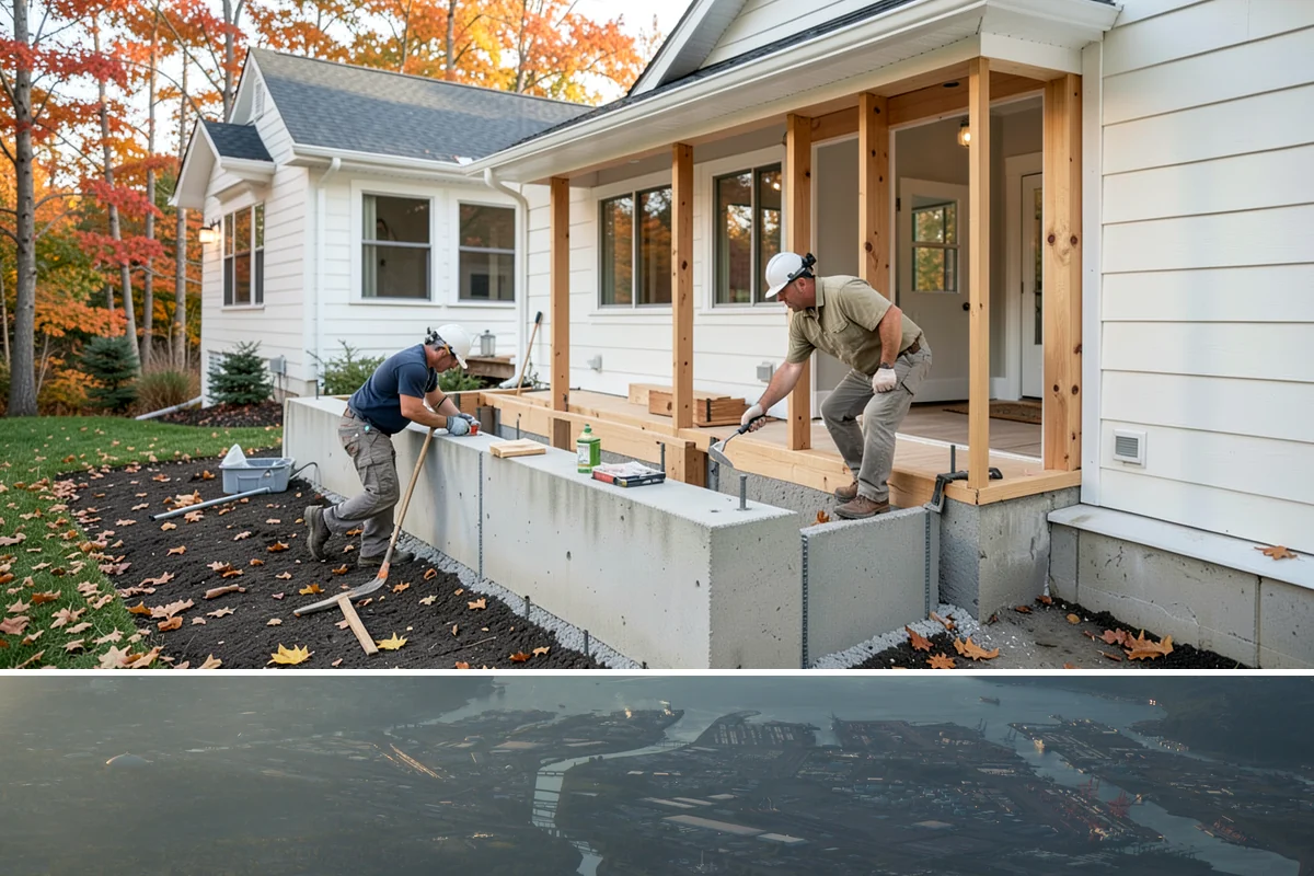 Picture Rail Installation in Fife, Pierce County, WA - This interior detail installs year-round and is a rewarding rainy-season project for character homes across the Puget Sound.