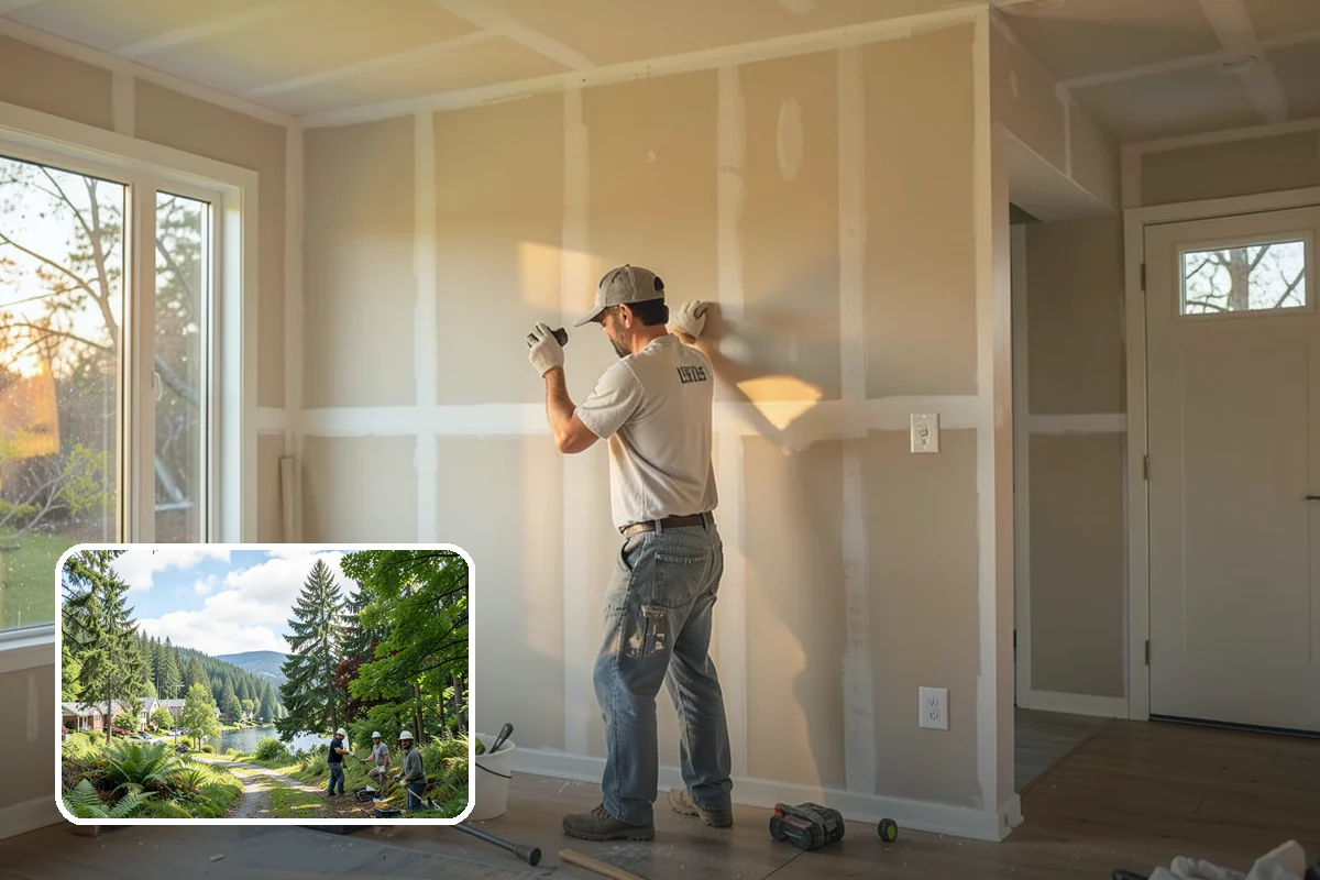 Picture Rail Installation in Lake Forest Park, King County, WA - Damage-free art hanging and easy rearranging