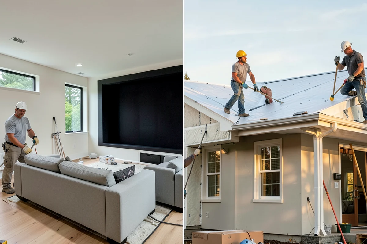 Picture Rail Installation in Maple Valley, King County, WA - Match or select a picture rail profile and set height