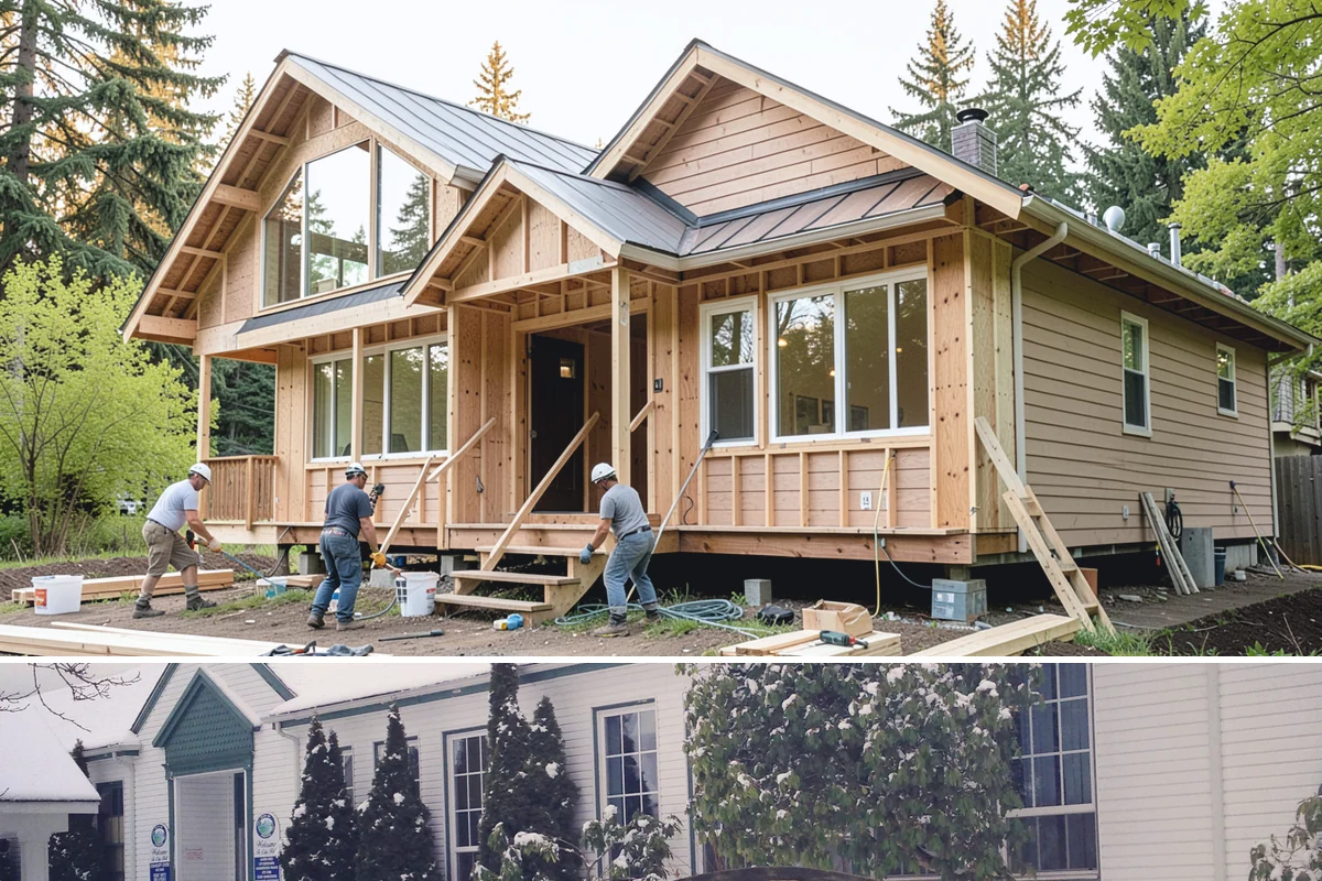 Picture Rail Installation in Pacific, King County, WA - This interior detail installs year-round and is a rewarding rainy-season project for character homes across the Puget Sound.