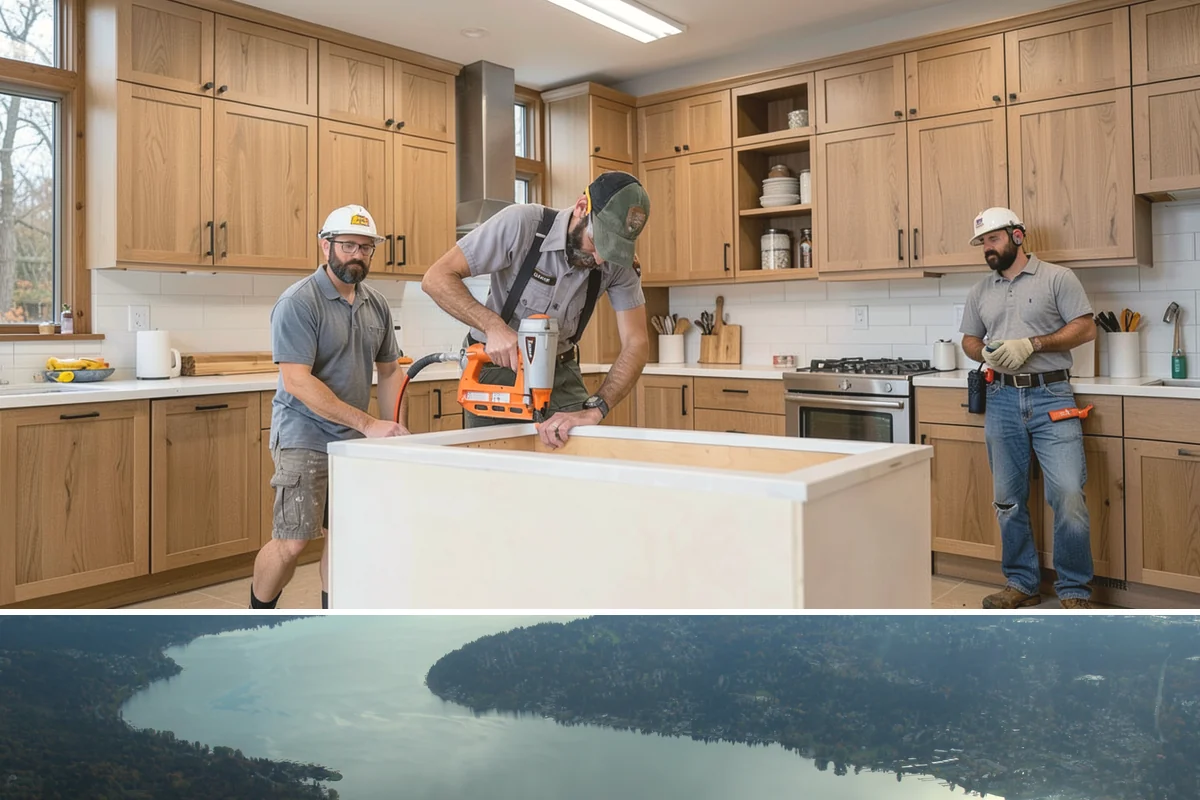 Picture Rail Installation in Sammamish, King County, WA - This interior detail installs year-round and is a rewarding rainy-season project for character homes across the Puget Sound.