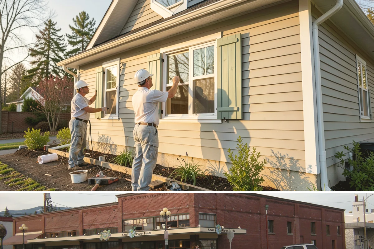 Picture Rail Installation in Sedro-Woolley, Skagit County, WA - This interior detail installs year-round and is a rewarding rainy-season project for character homes across the Puget Sound.