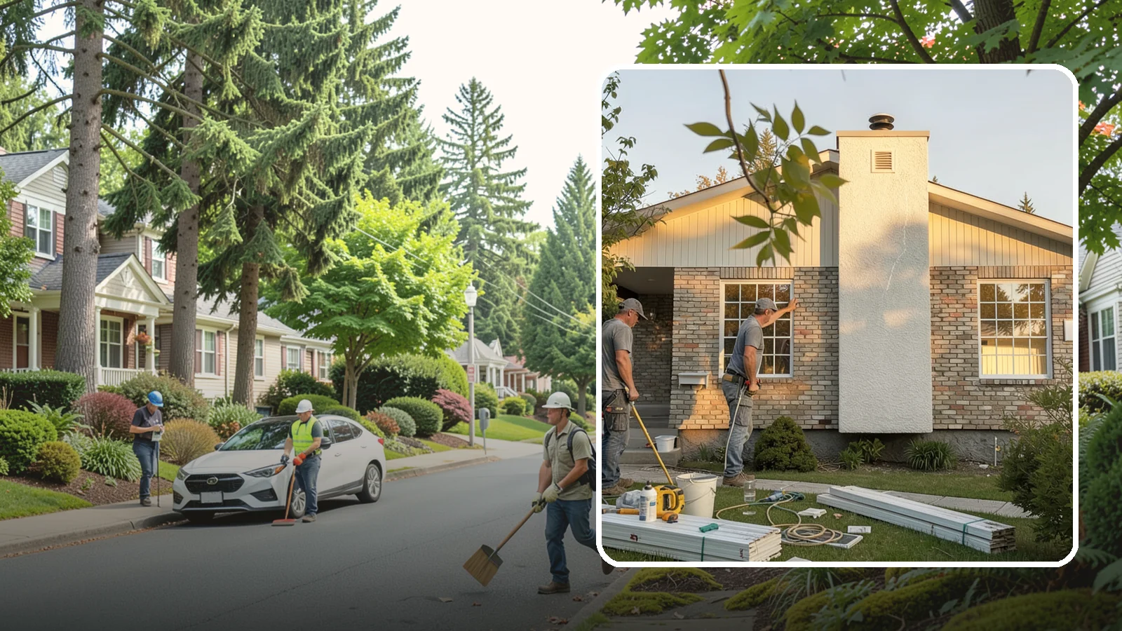 Picture Window Installation in Beaux Arts Village, King County, WA - Installing large fixed picture windows that frame the view and flood your rooms with Pacific Northwest light.