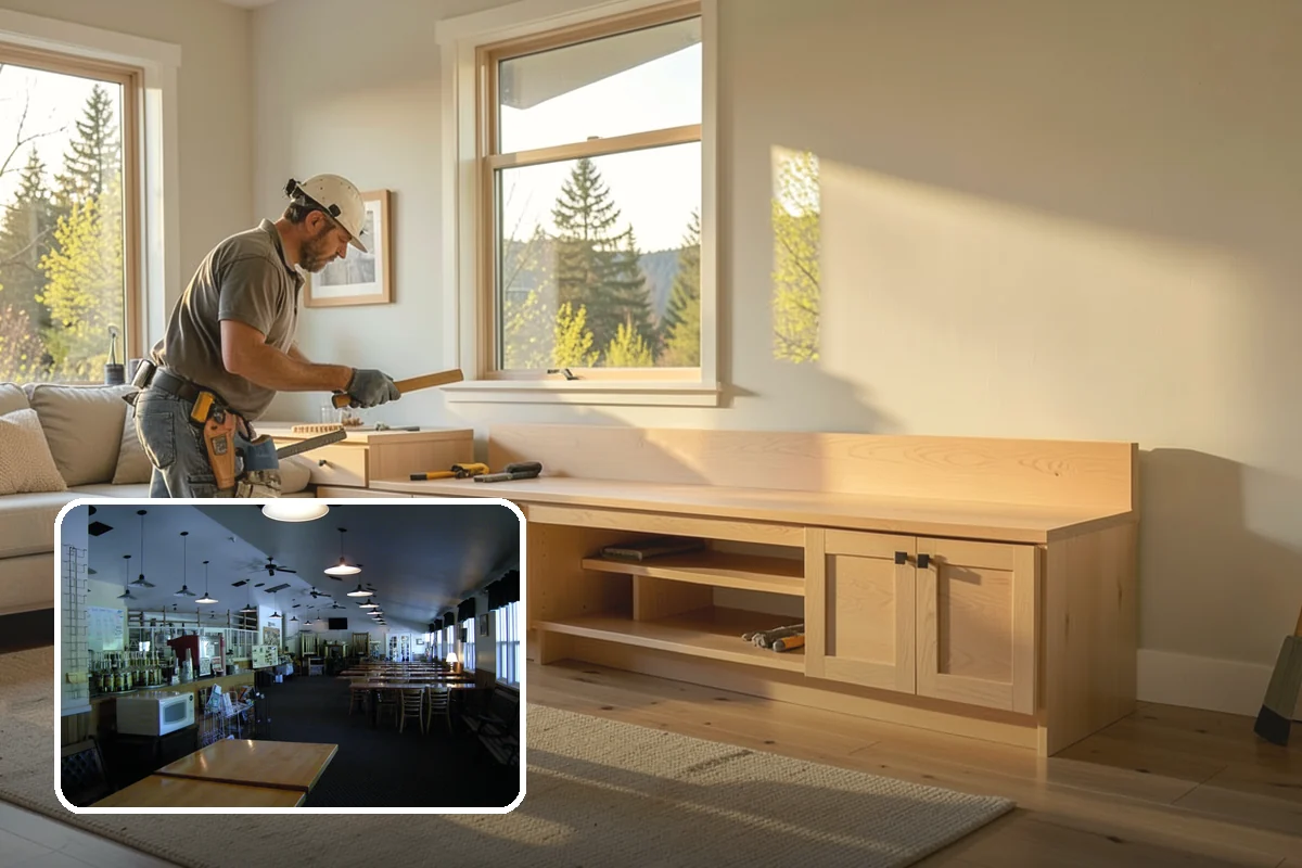 Picture Window Installation in Black Diamond, King County, WA - Maximum unobstructed glass and daylight