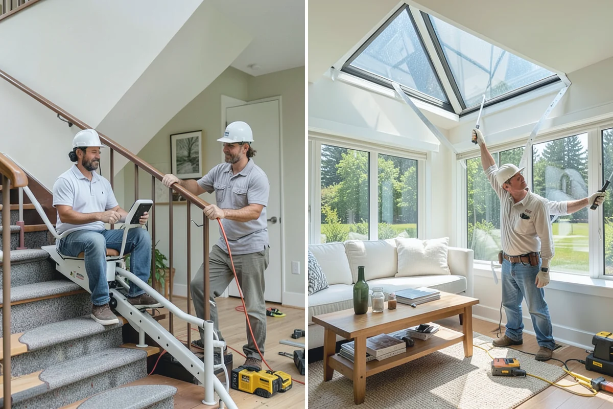 Picture Window Installation in Bonney Lake, Pierce County, WA - Confirm the opening and structural support for large glass