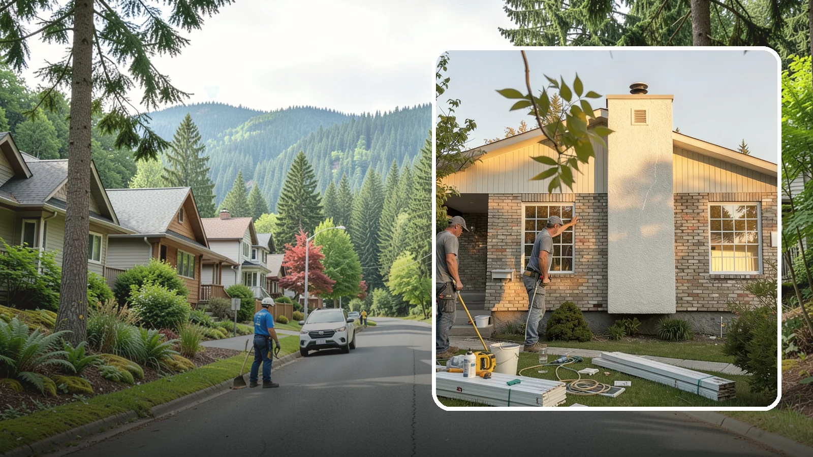 Picture Window Installation in Darrington, Snohomish County, WA - Installing large fixed picture windows that frame the view and flood your rooms with Pacific Northwest light.