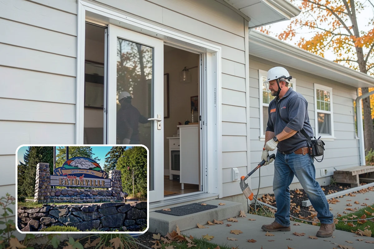 Picture Window Installation in Eatonville, Pierce County, WA - Maximum unobstructed glass and daylight