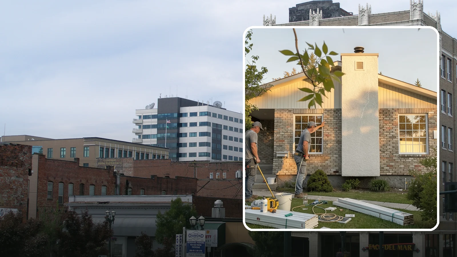 Picture Window Installation in Everett, Snohomish County, WA - Installing large fixed picture windows that frame the view and flood your rooms with Pacific Northwest light.