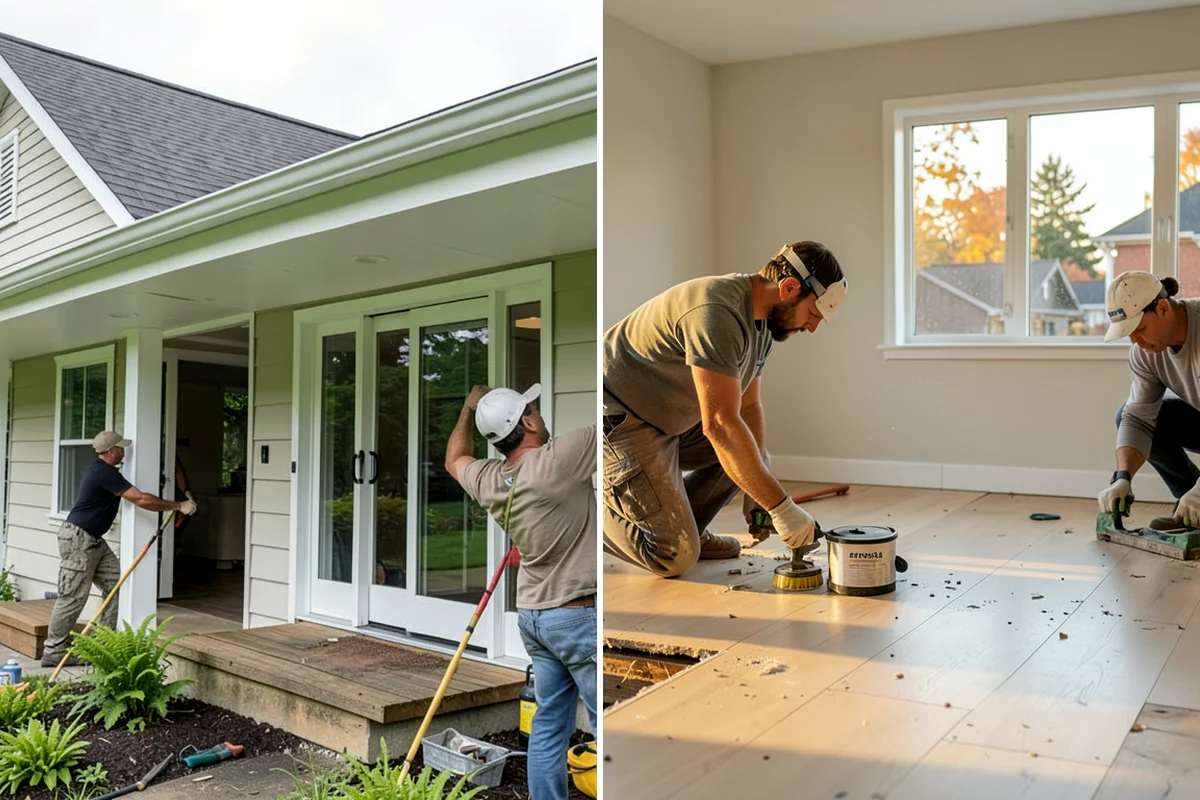 Picture Window Installation in Everett, Snohomish County, WA - Confirm the opening and structural support for large glass