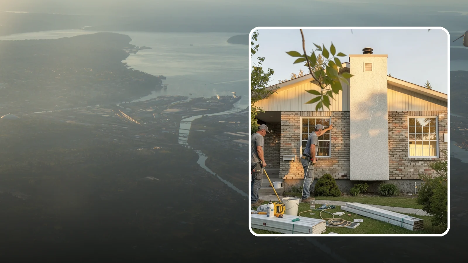 Picture Window Installation in Fife, Pierce County, WA - Installing large fixed picture windows that frame the view and flood your rooms with Pacific Northwest light.