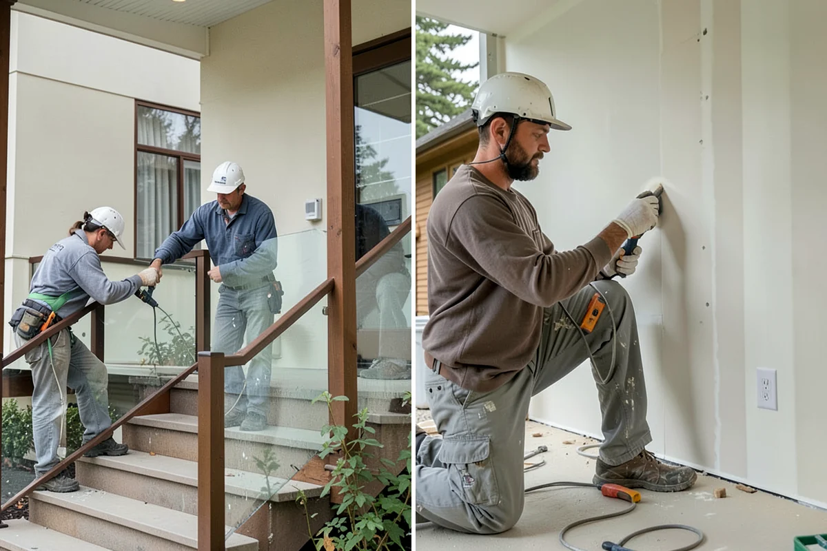 Picture Window Installation in Fircrest, Pierce County, WA - Confirm the opening and structural support for large glass