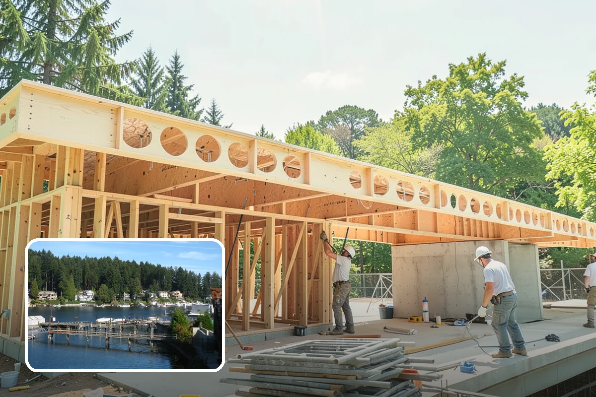 Picture Window Installation in Gig Harbor, Pierce County, WA - Maximum unobstructed glass and daylight