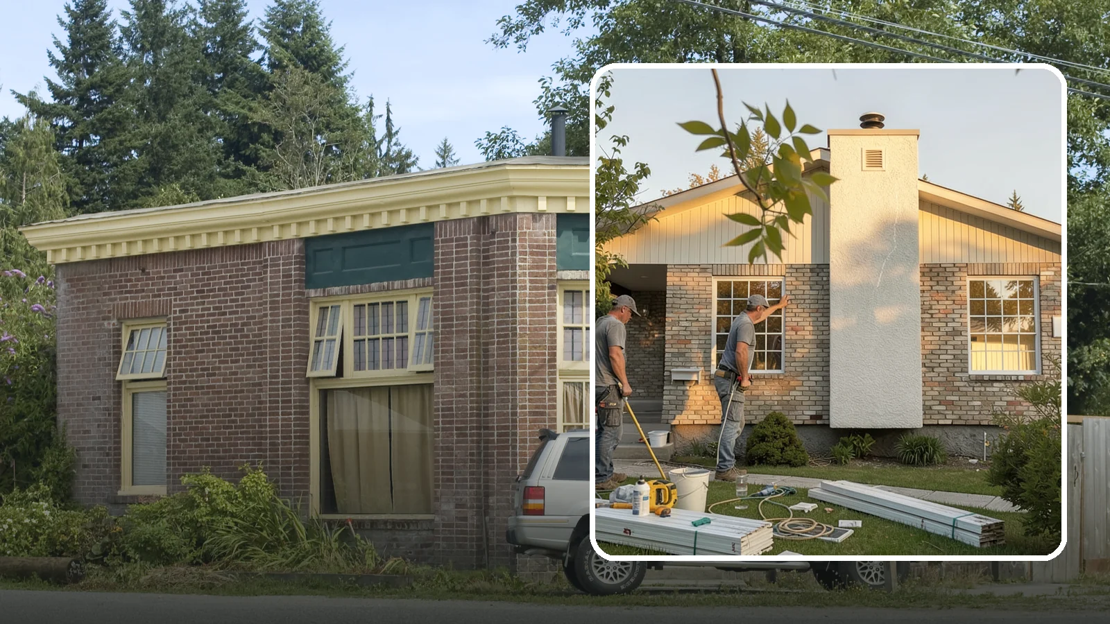 Picture Window Installation in Hamilton, Skagit County, WA - Installing large fixed picture windows that frame the view and flood your rooms with Pacific Northwest light.