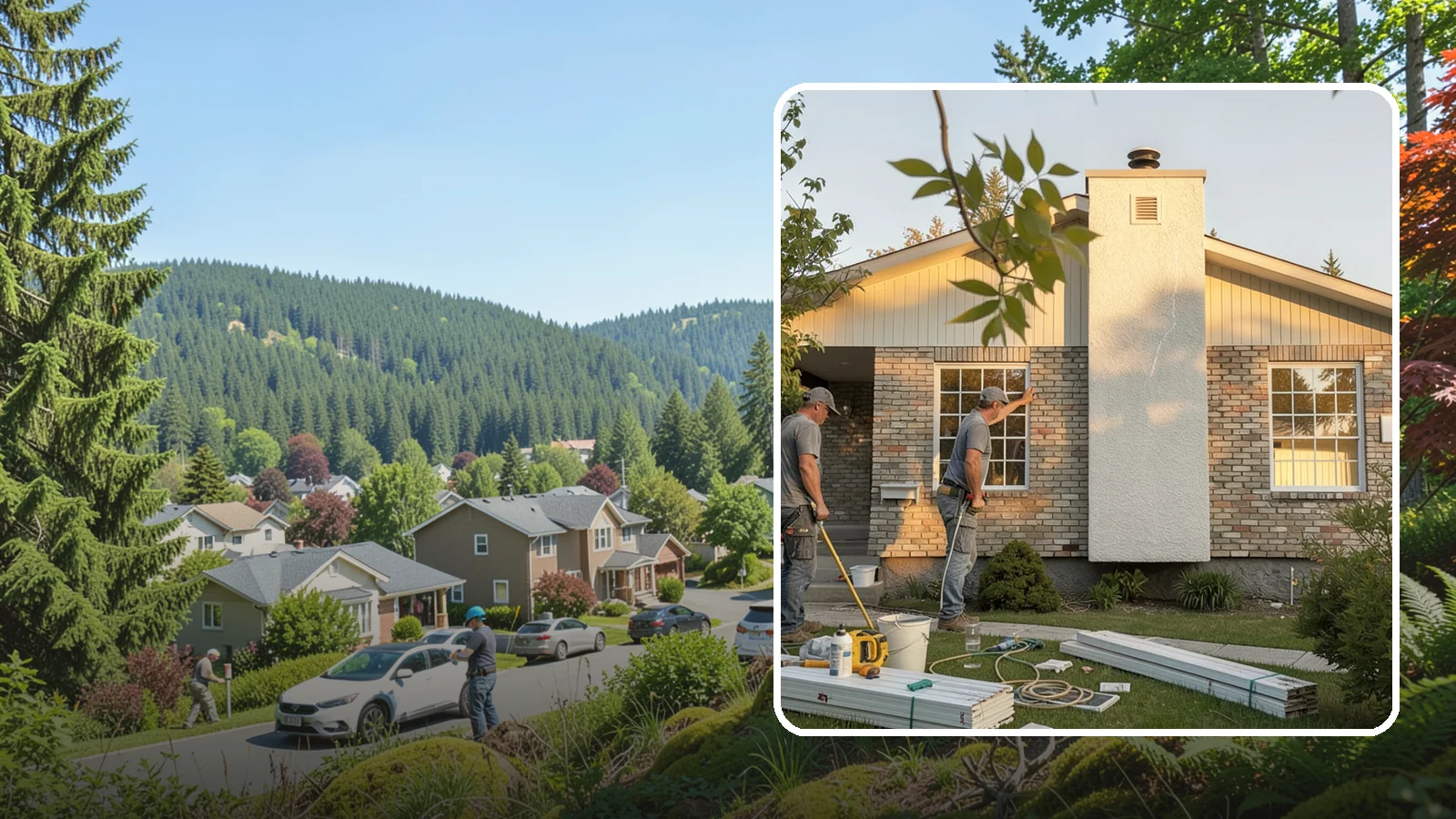 Picture Window Installation in Index, Snohomish County, WA - Installing large fixed picture windows that frame the view and flood your rooms with Pacific Northwest light.