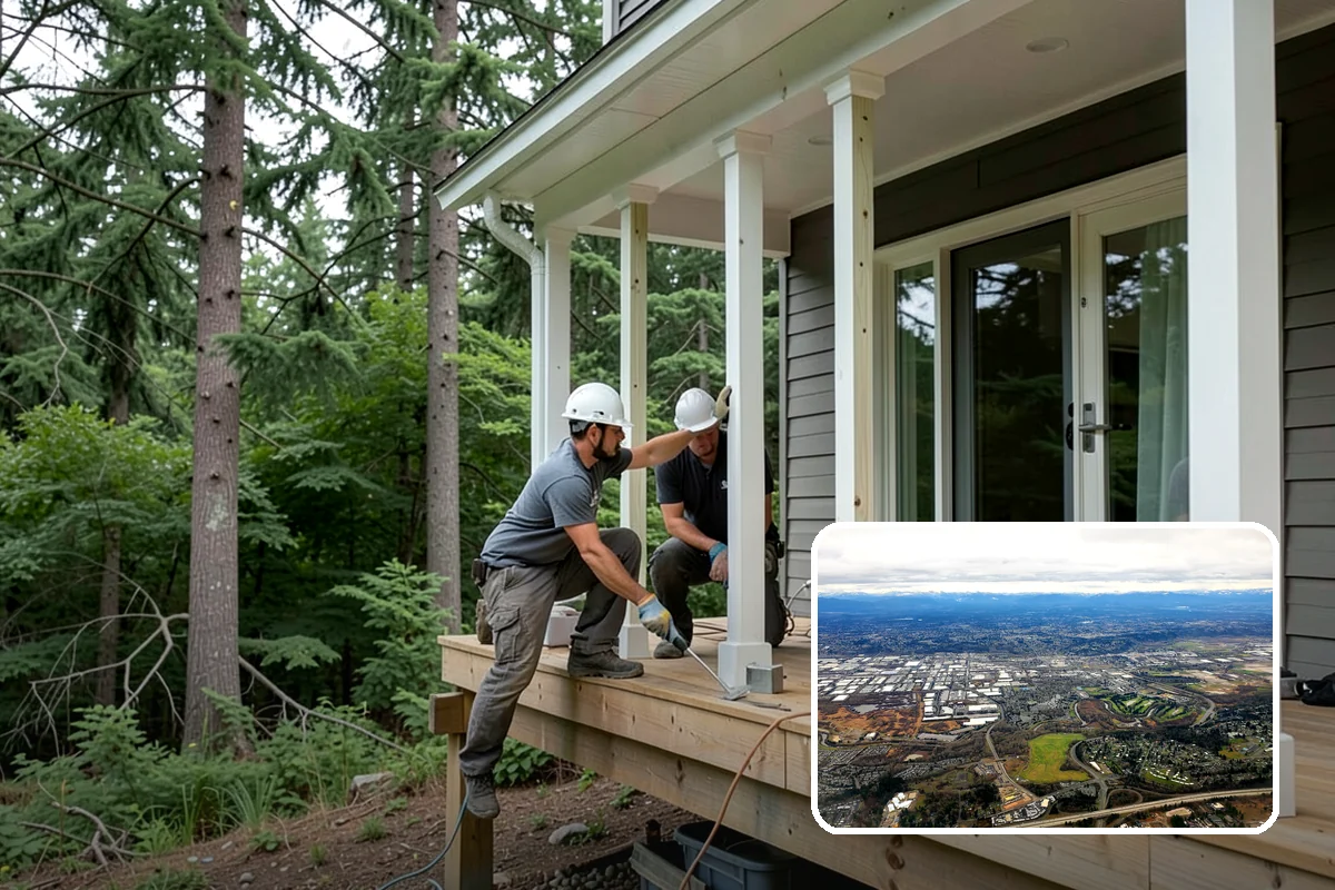 Picture Window Installation in Kent, King County, WA - Maximum unobstructed glass and daylight