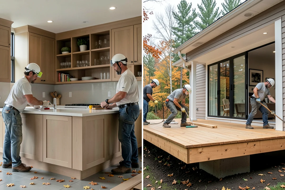 Picture Window Installation in Lake Forest Park, King County, WA - Confirm the opening and structural support for large glass