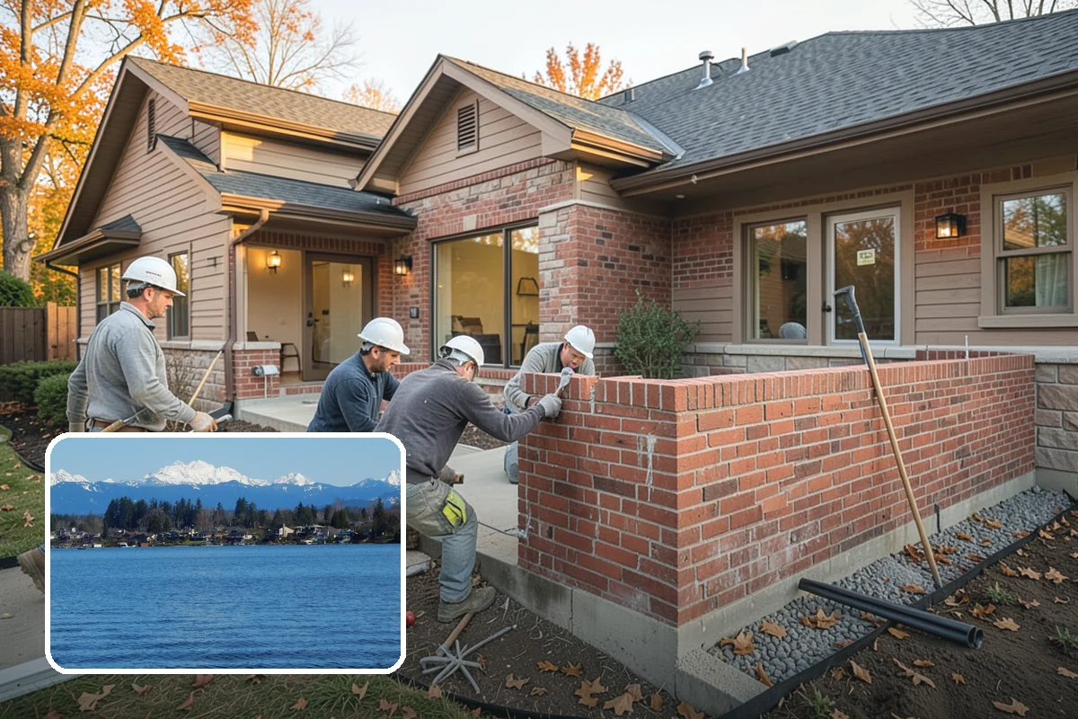 Picture Window Installation in Lake Stevens, Snohomish County, WA - Maximum unobstructed glass and daylight