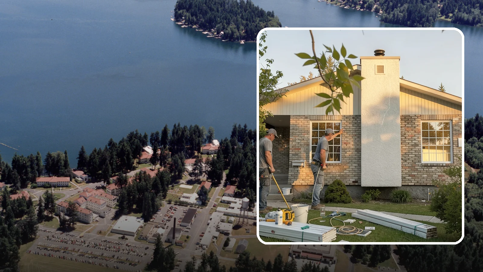 Picture Window Installation in Lakewood, Pierce County, WA - Installing large fixed picture windows that frame the view and flood your rooms with Pacific Northwest light.
