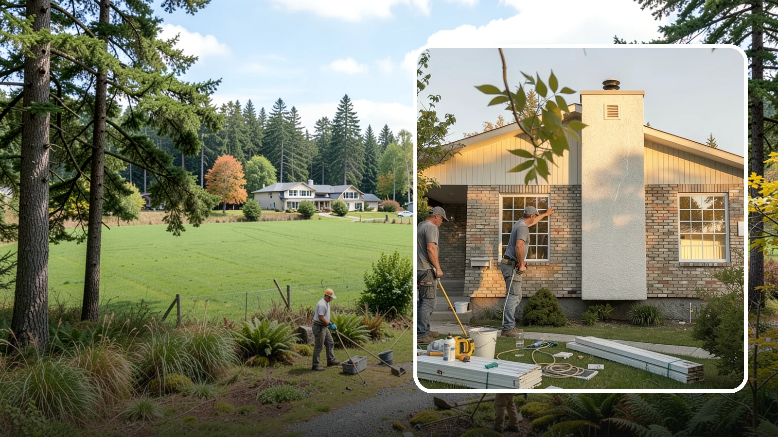 Picture Window Installation in Lyman, Skagit County, WA - Installing large fixed picture windows that frame the view and flood your rooms with Pacific Northwest light.