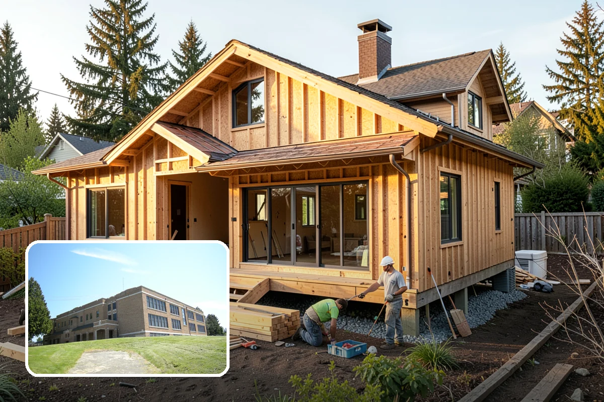Picture Window Installation in Maple Valley, King County, WA - Maximum unobstructed glass and daylight