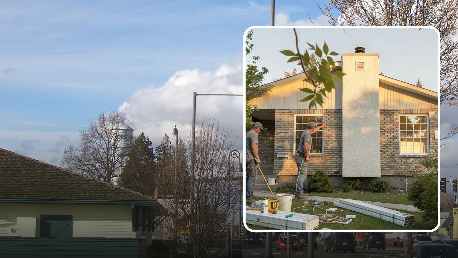 Picture Window Installation in Marysville, Snohomish County, WA - Installing large fixed picture windows that frame the view and flood your rooms with Pacific Northwest light.