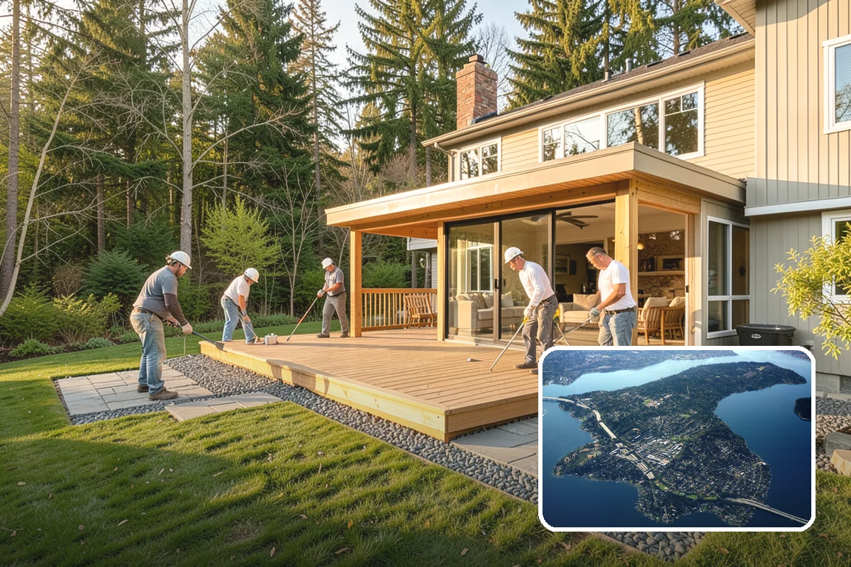 Picture Window Installation in Mercer Island, King County, WA - Maximum unobstructed glass and daylight